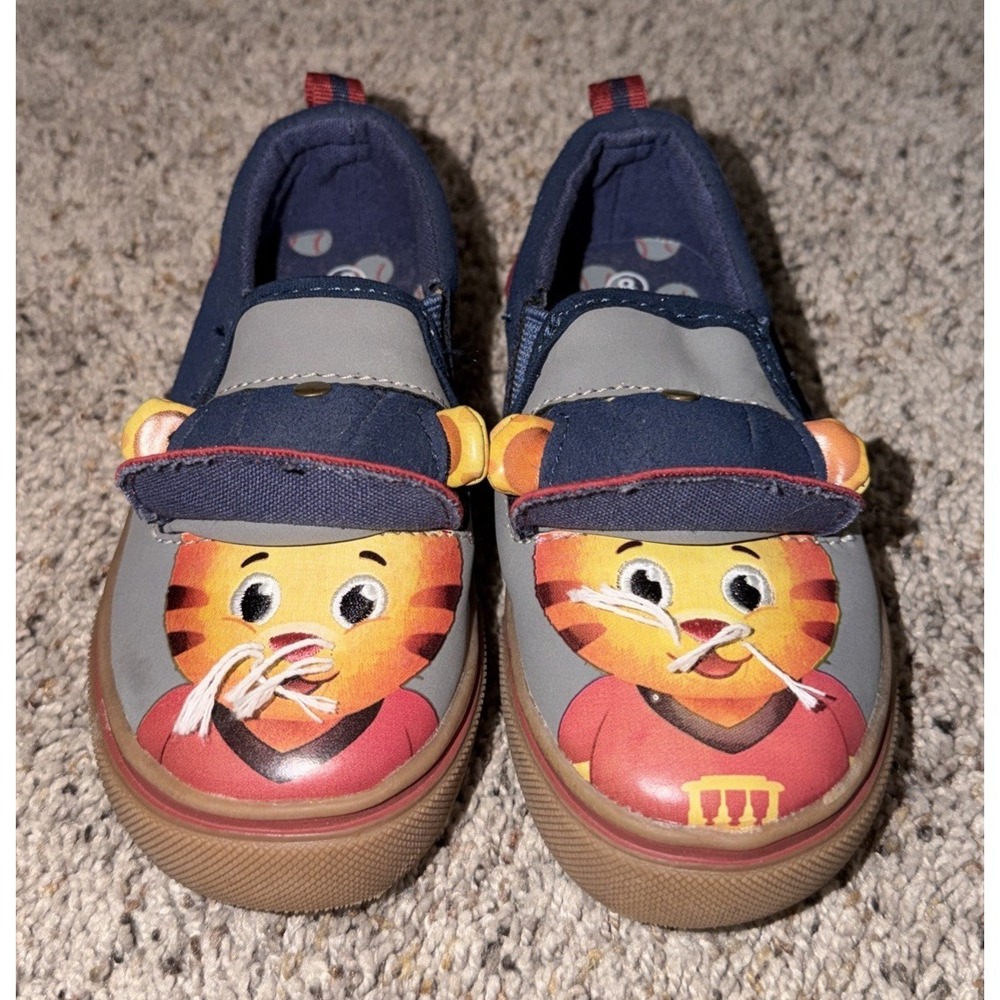 Daniel Tigers Neighborhood‎ Mr. Rogers Trolley Slip On Shoes Unisex Toddler Sz 8